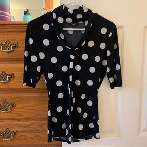 Premise Studio Polka Dot Blouse